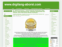 Tablet Screenshot of drgilang-aborsi.com